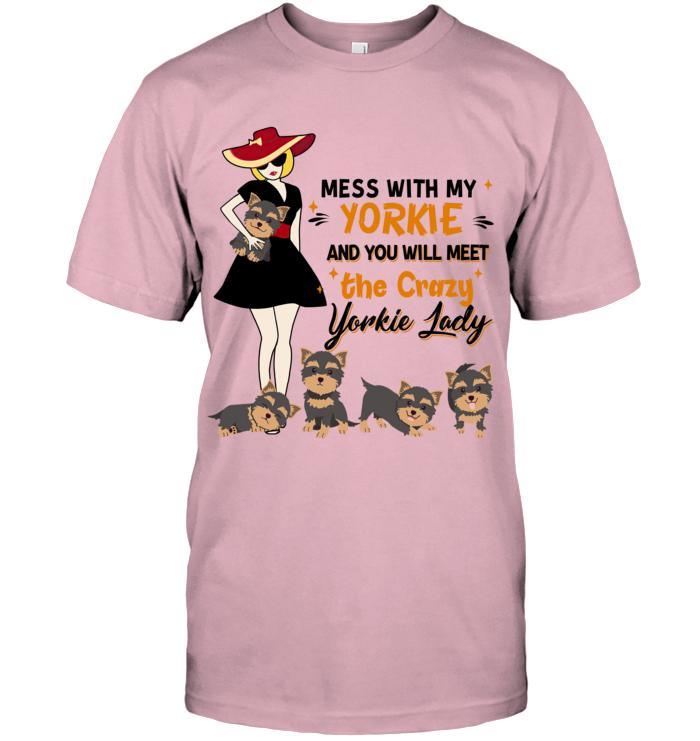 Yorkshire Terrier Yorkie Unisex T-Shirt - Mess With My Yorkie Unisex T-Shirt - Gift for Dog Lovers, Family, Friends - Image 6