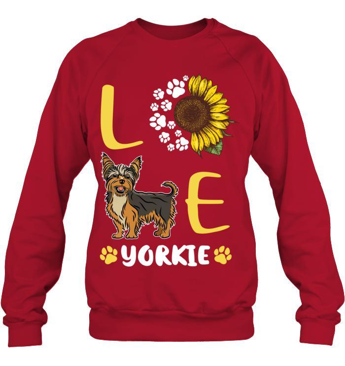 Yorkshire Yorkie Unisex Sweatshirt - Love Yorkie Unisex Sweatshirt - Gift for Dog Lovers, Family, Friends - Image 10