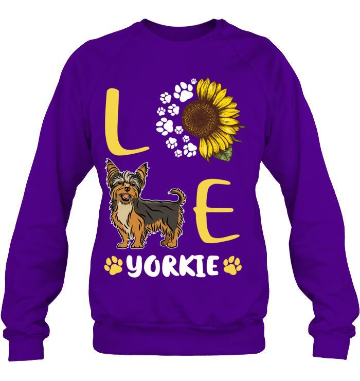 Yorkshire Yorkie Unisex Sweatshirt - Love Yorkie Unisex Sweatshirt - Gift for Dog Lovers, Family, Friends - Image 9